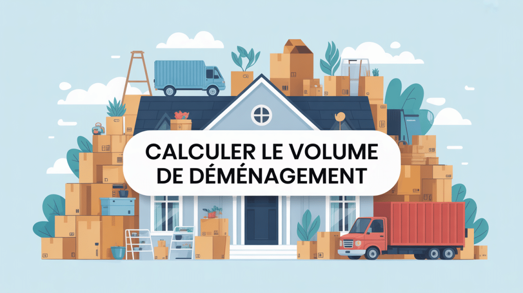 calculer le volume pour demenagement maison et cartons