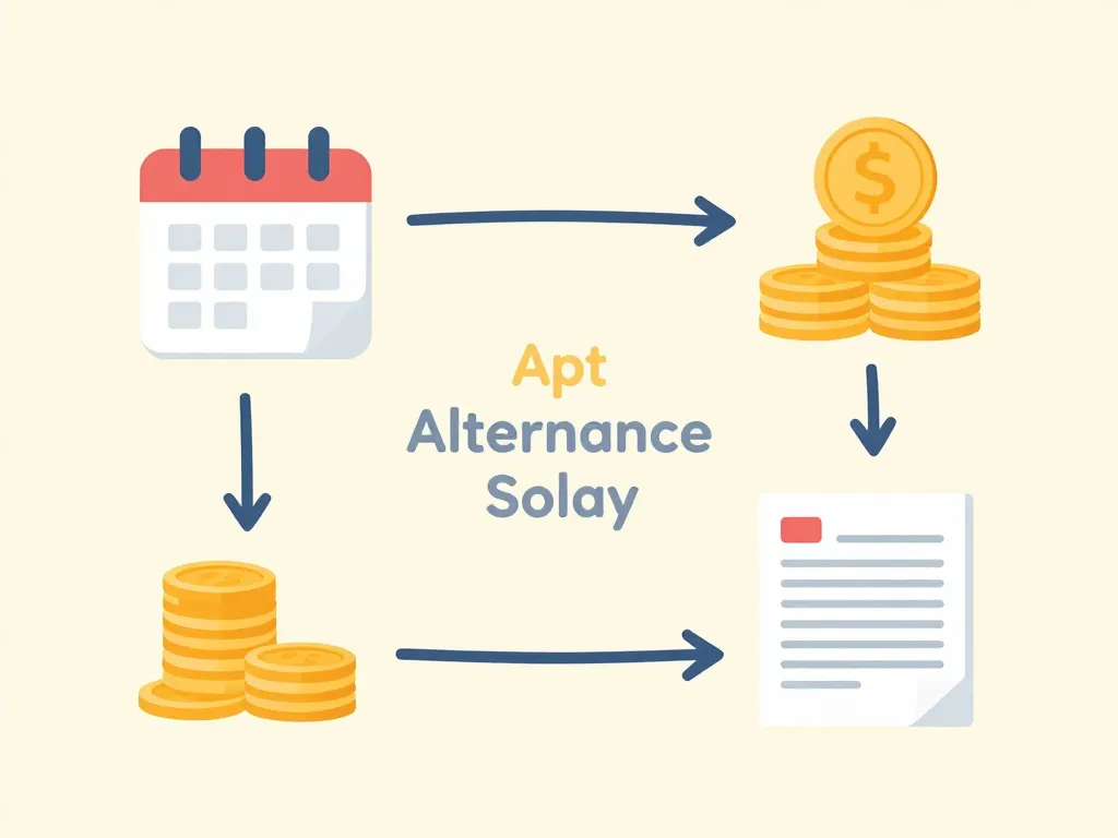 Diagramme calcul salaire alternance 2025