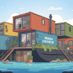 maison conteneurs prix vue globale moderne