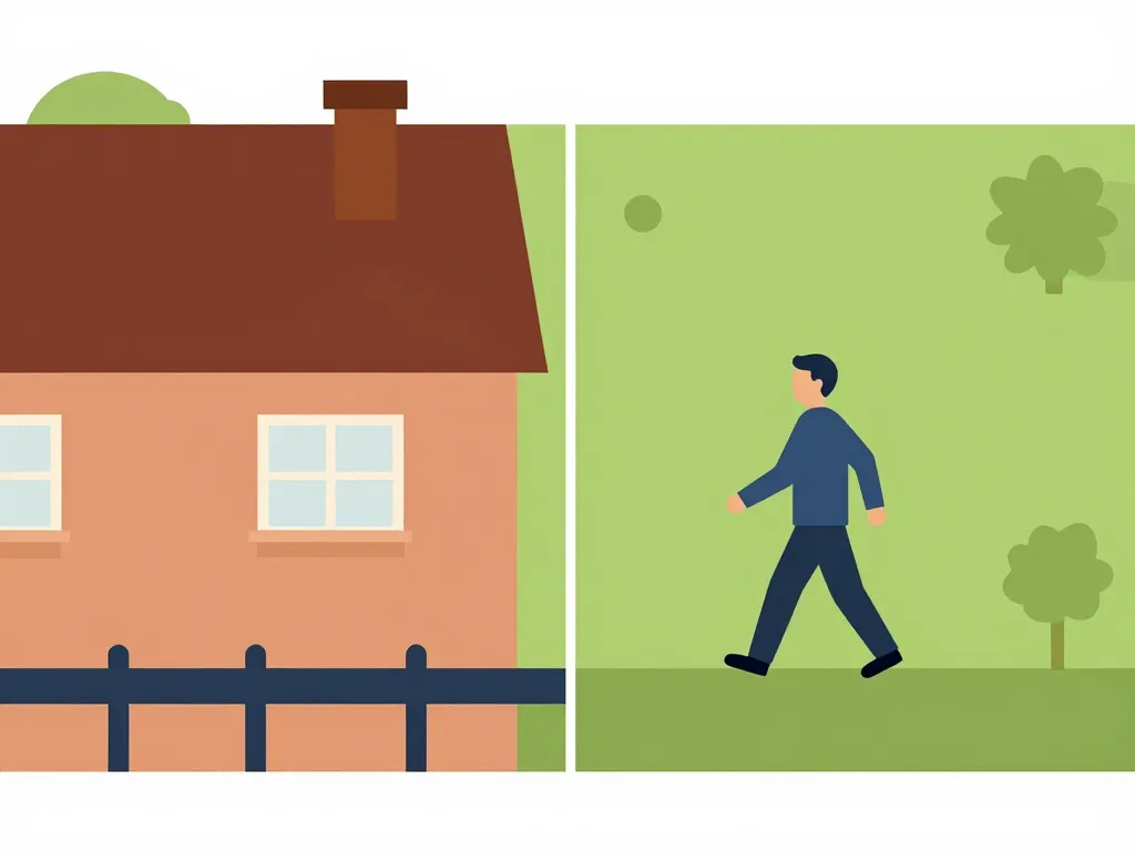 mon voisin passe sur mon terrain sans autorisation schéma propriété