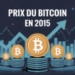 illustration moderne prix du bitcoin en 2015