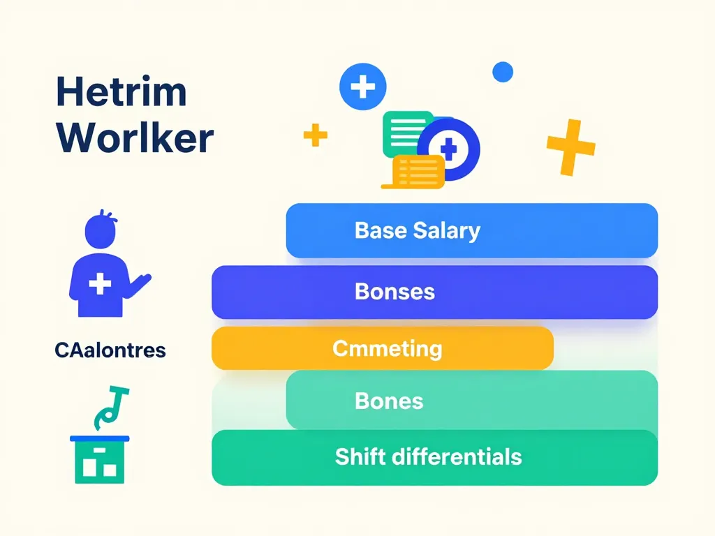 diagramme composants salaire aide soignante