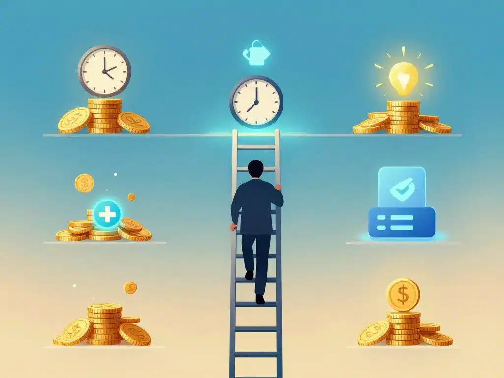 illustration évolution salaire aide soignante carrière