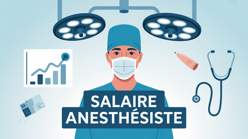 Illustration salaire anesthésiste France évolution et modes d'exercice