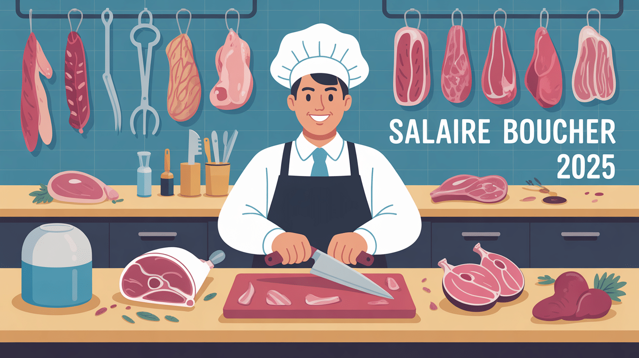 salaire boucher 2025 boucher moderne vitrine