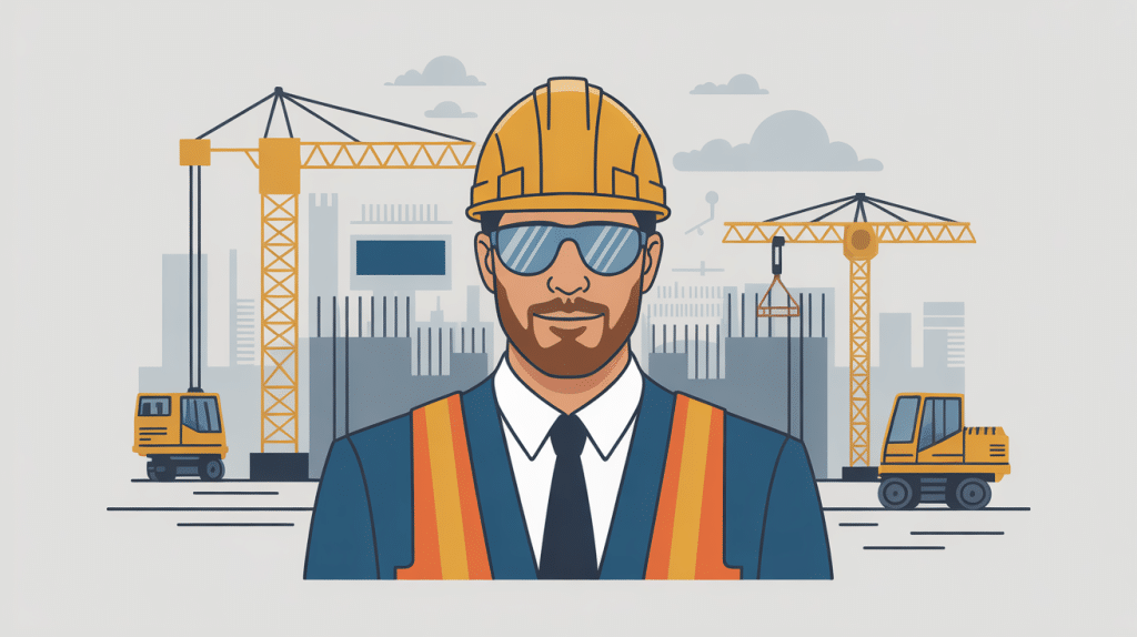 illustration salaire conducteur de travaux chef de chantier