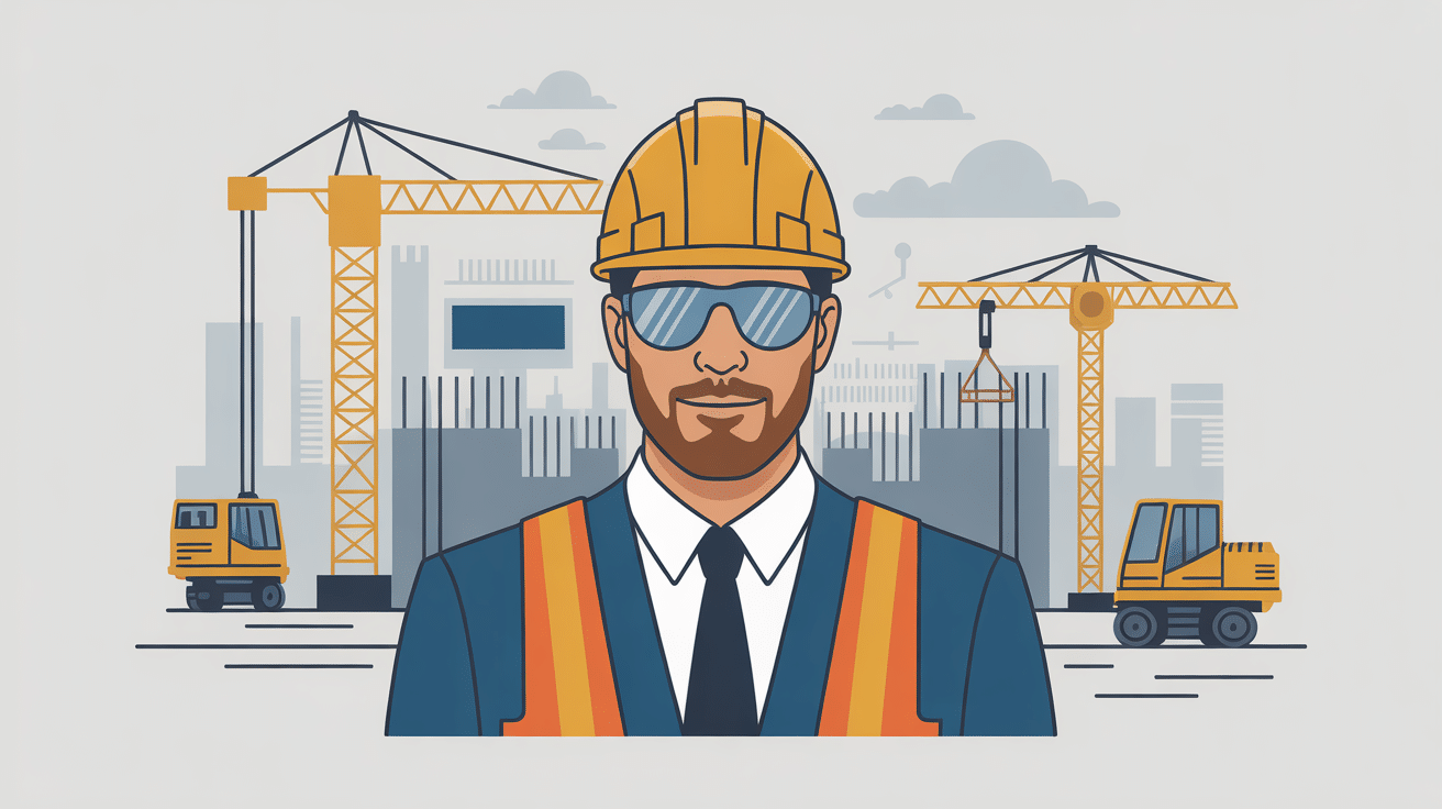 illustration salaire conducteur de travaux chef de chantier