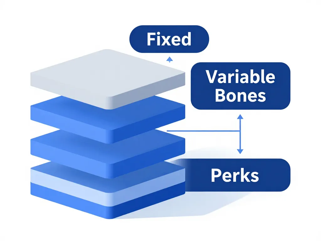 diagramme salaire directeur commercial fixe variable avantages