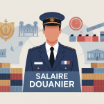 salaire douanier agent des douanes France concept