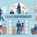 Illustration métier, carrière et salaire d’ergothérapeute