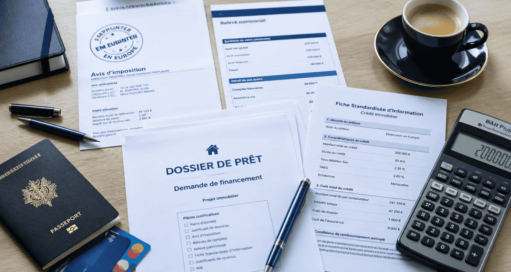 quelle banque étrangère prête aux français dossier prêt