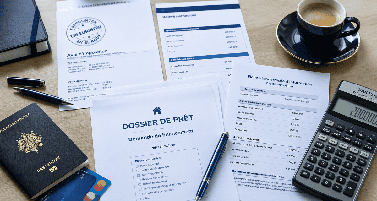 quelle banque étrangère prête aux français dossier prêt