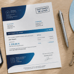 a quoi sert une quittance de loyer sur table avec accessoires