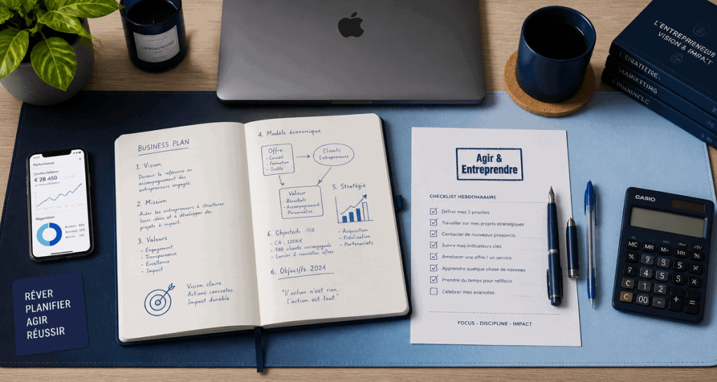 Agir et entreprendre bureau business plan checklist