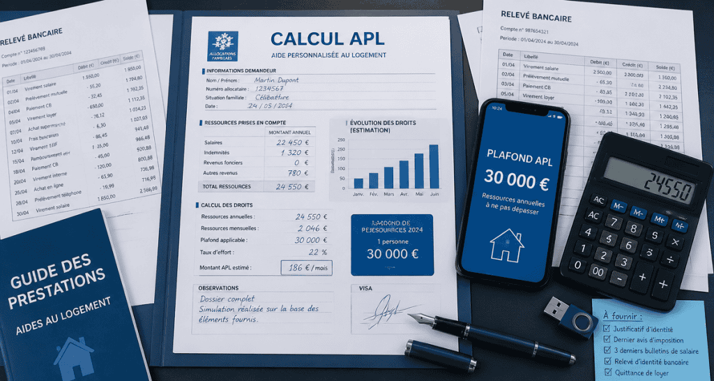 apl et epargne calcul seuil 30000 euros