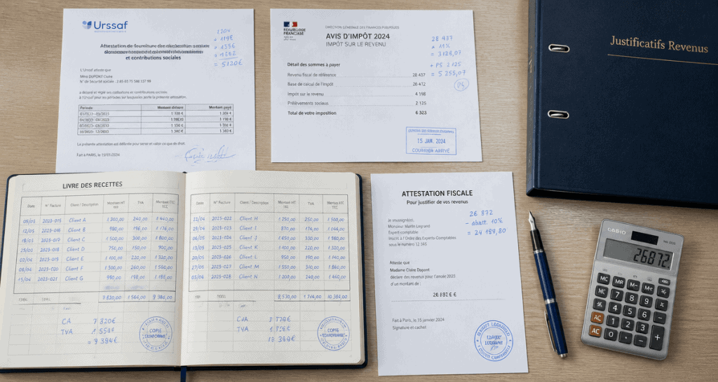 auto entrepreneur fiche de paie quatre documents justificatifs