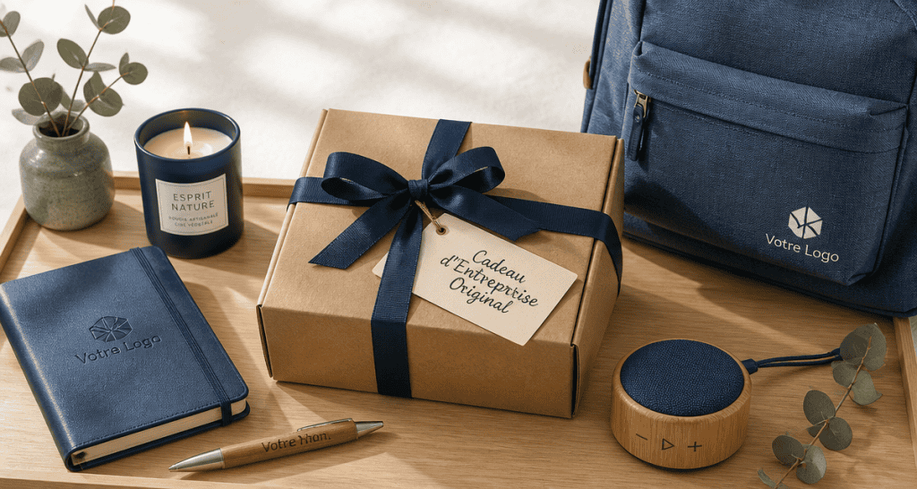 cadeau entreprise original boîte cadeau et accessoires personnalisés