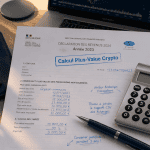 calcul plus value crypto sur formulaire fiscal