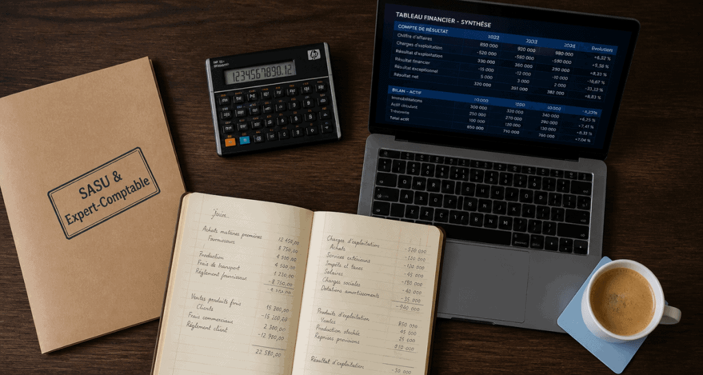 expert comptable sasu bureau et outils financiers