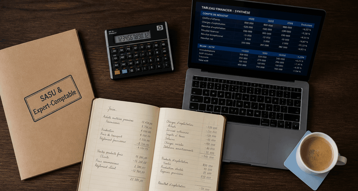 expert comptable sasu bureau et outils financiers