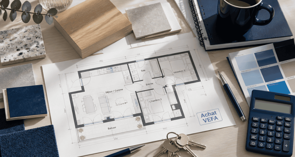 faut il acheter en vefa aujourd'hui, bureau moderne et plan immobilier