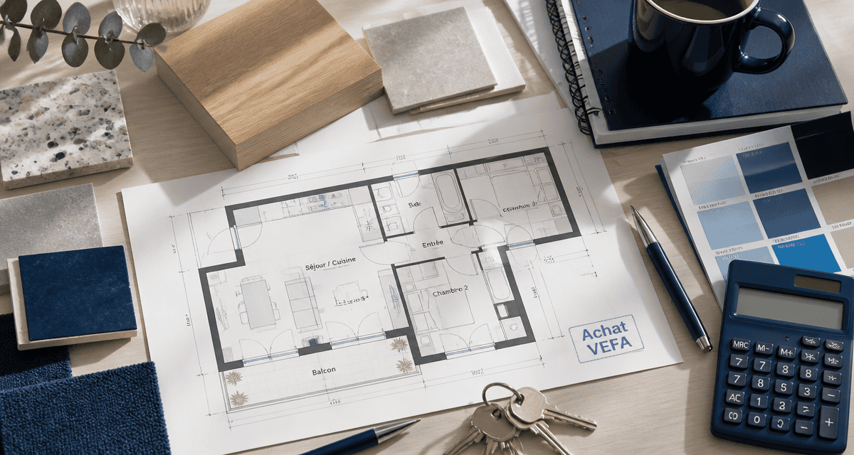 faut il acheter en vefa aujourd'hui, bureau moderne et plan immobilier