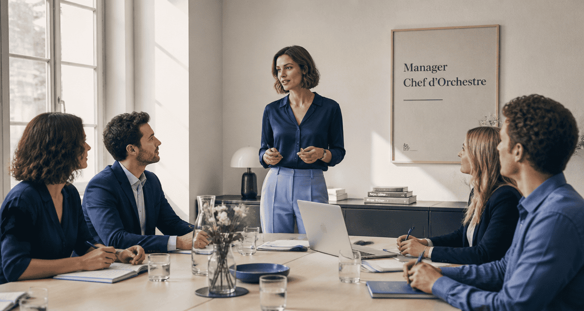 Les fondamentaux du management illustrés en réunion