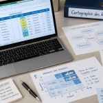 modèle cartographie des risques excel sur ordinateur