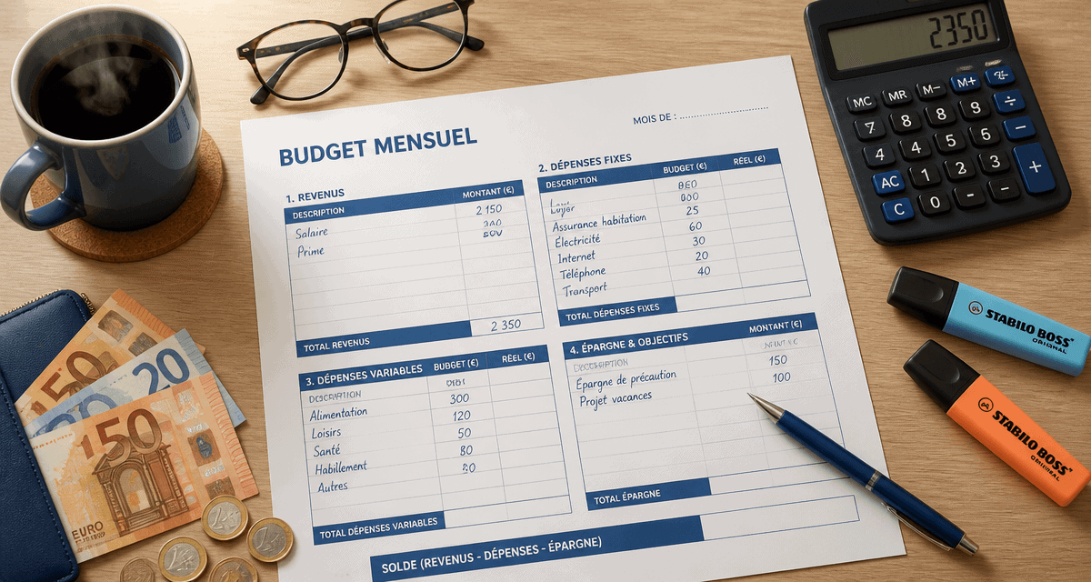 pdf feuille de budget mensuel vierge a imprimer sur bureau