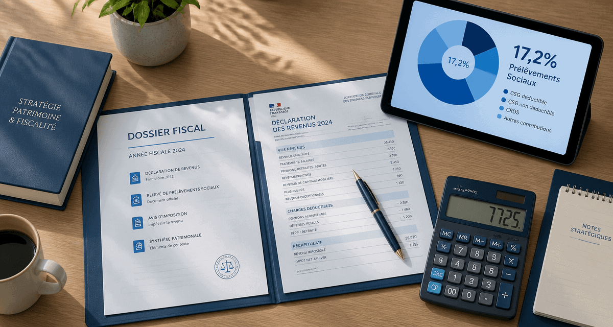 prelevement sociaux sur revenu foncier dossier graphique
