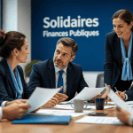 Solidaire Finances agents en réunion
