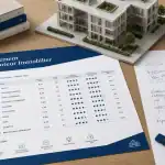 Classement promoteur immobilier sur bureau moderne