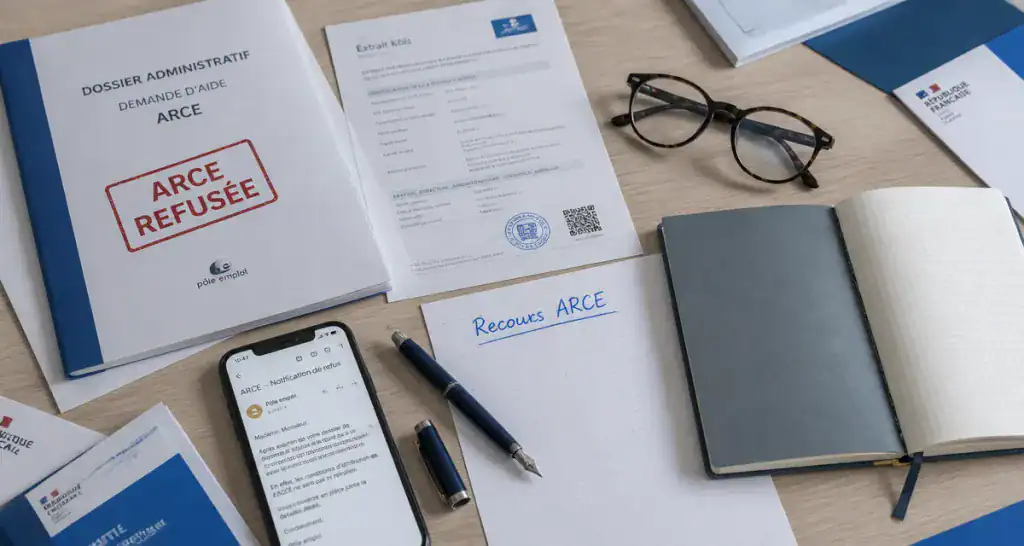demande arce refusé dossier administratif et recours