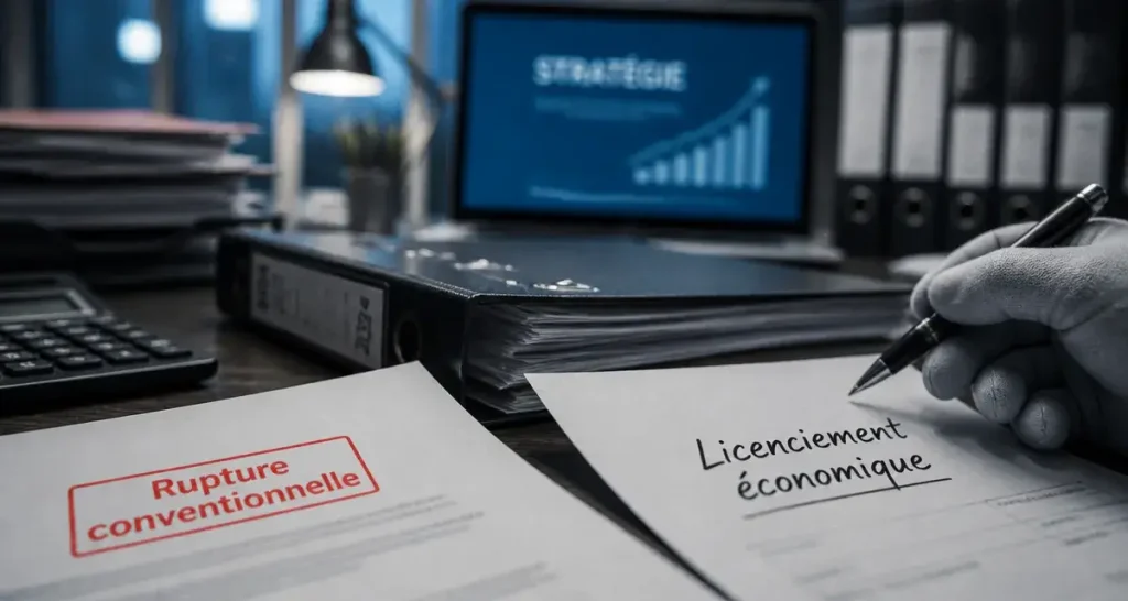 Différence entre rupture conventionnelle et licenciement économique : documents employeur et salarié