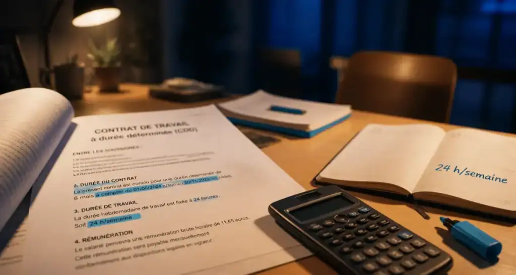 Durée minimum cdd : seuil 24 heures et exceptions légales