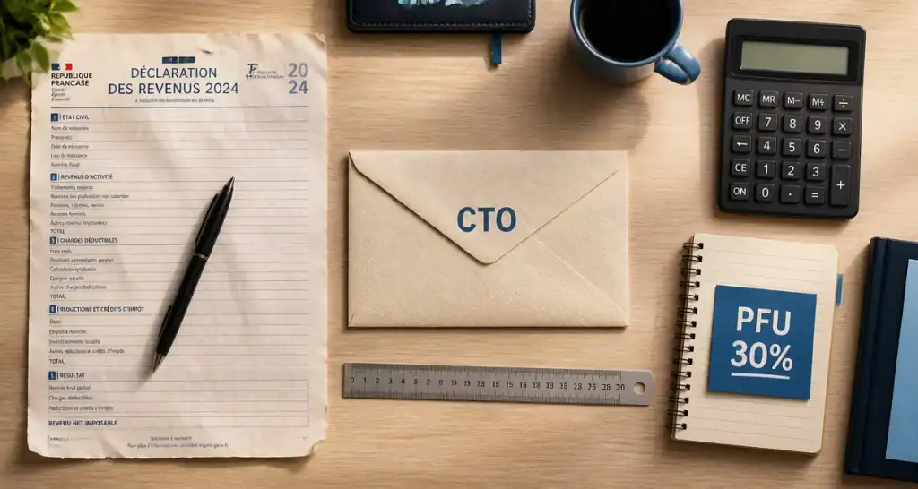 Fiscalité CTO : PFU 30% flat tax vs barème progressif