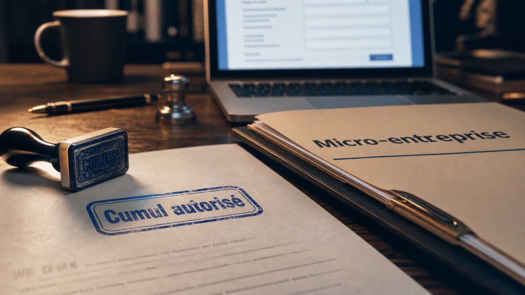 Fonctionnaire et auto entrepreneur : cumul autorisé sur bureau administratif