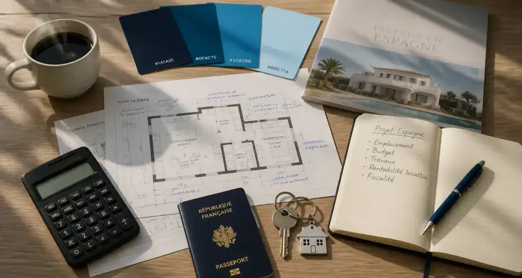Investir en immobilier en Espagne, calculs et plans