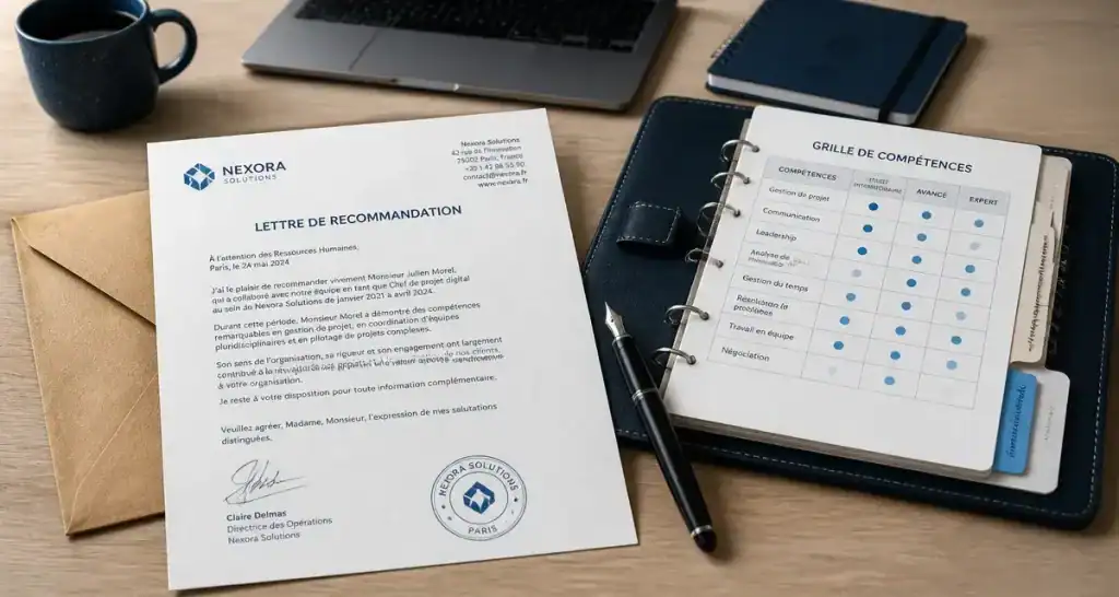 Modèle lettre de recommandation pour valoriser un profil sans cliché