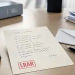 Modèle lettre de démission pendant un arrêt maladie, préavis sécurisé
