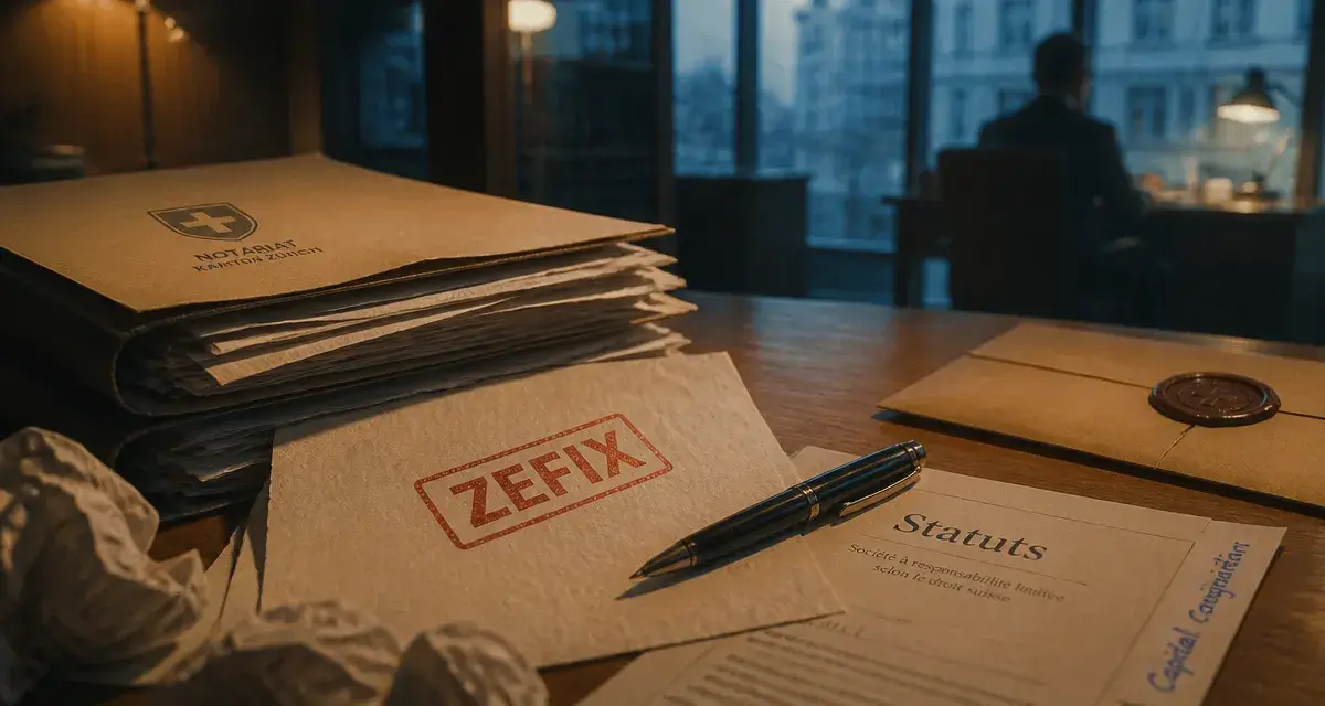 Ouvrir une société en suisse : capital consignation et ZEFIX