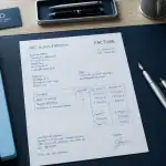 Puis je facturer sans numero siret facture manuscrite sur bureau