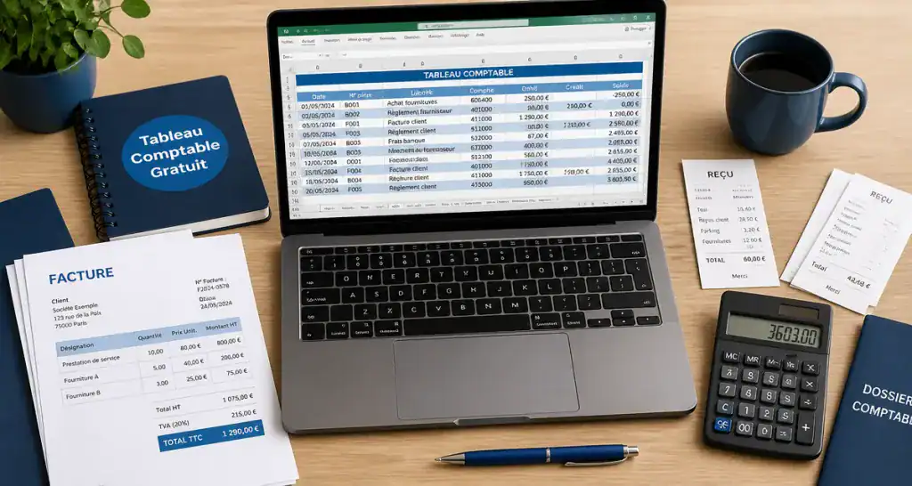 tableau comptable excel gratuit sur bureau