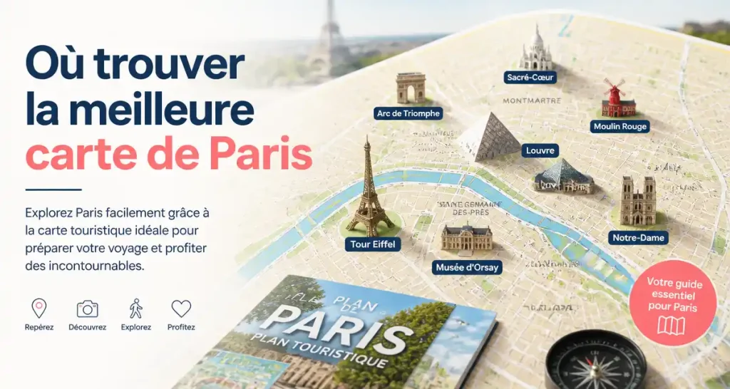 Où trouver la meilleure carte de Paris