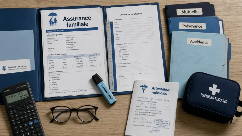 Assurances familiale : mutuelle, prévoyance et accidents de la vie