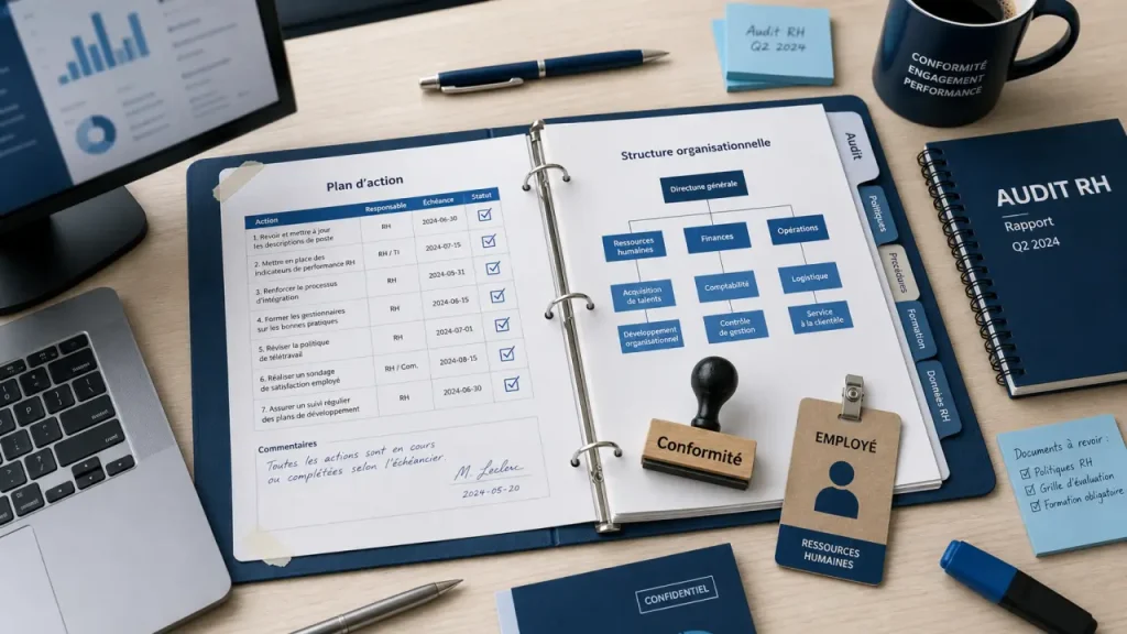 Audit RH : conformité, processus et plan d’action pour sécuriser vos pratiques