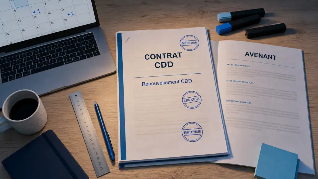Combien de fois renouveler un CDD : 2 renouvellements max