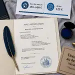 Donation au dernier vivant prix : frais de notaire 150–600 € et droits d’enregistrement 125 €