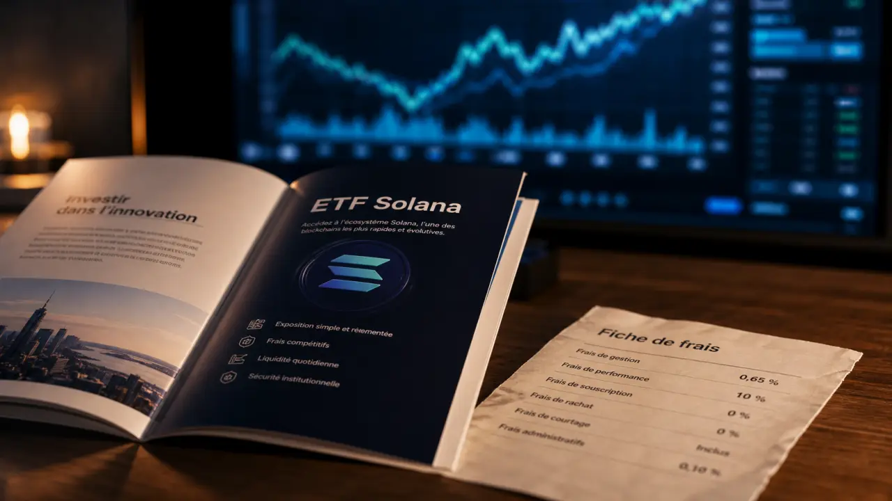 ETF solana : brochure et frais d’investissement avant achat SOL