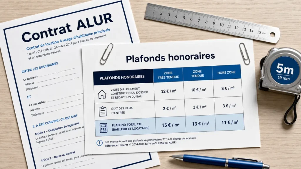 Frais d&rsquo;agence immobilière : comment vérifier les plafonds et contester les abus